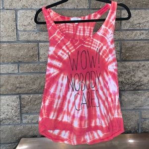 tie-dye tank top